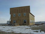 Lodge with its new windows.